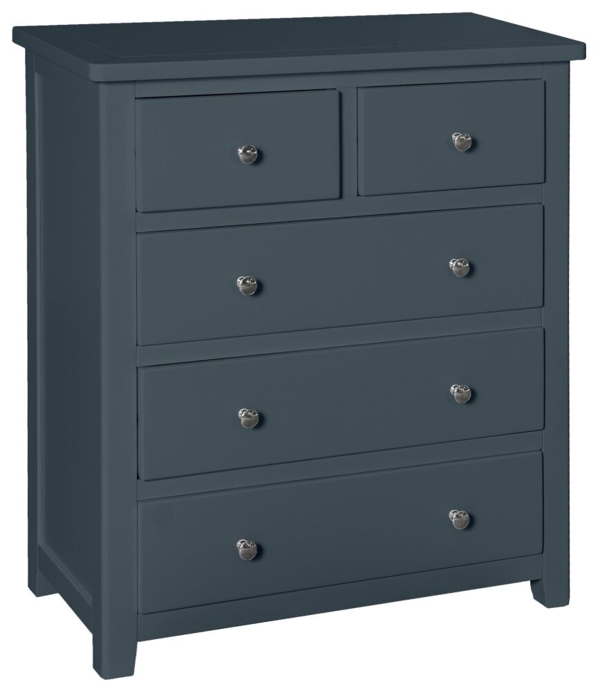 Burford Blue 2 over 3 Chest