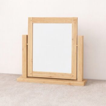 Hampton Abbey Oak Dressing table Mirror