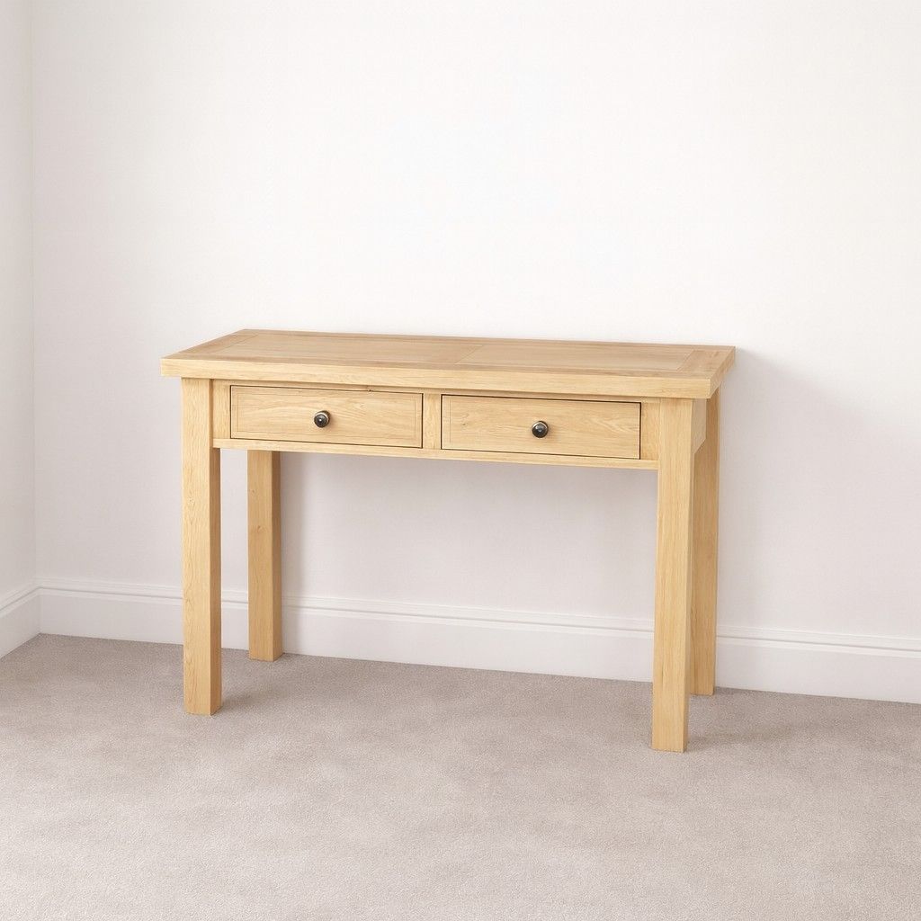 Hampton Abbey Oak Dressing Table