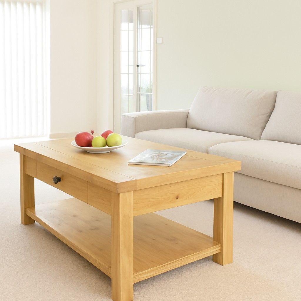 Hampton Abbey Oak Coffee Table