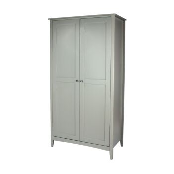 COMO GREY WARDROBE ESSENTIALS FLAT PACK This award winning flat pack furniture is delivered (FREE)** to your door ready to assemble