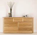 Quercus Oak Chest - 4 + 3 Drawer Extra Wide