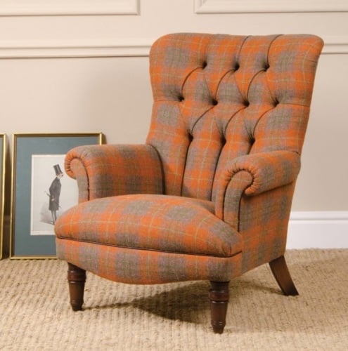 Harris Tweed Calvay Chair