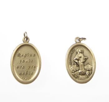 Rosary medal - Our lady of Medjugorje  - metal