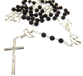 Rosary of the seven sorrows beads necklace - servite