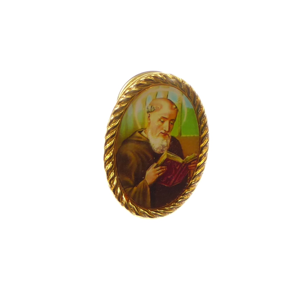 Saint Benedict catholic pin