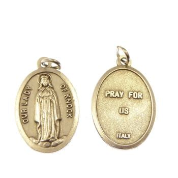 Silver Our Lady of Knock medal