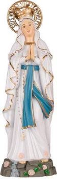 C bc Our Lady of Lourdes statue 15cm figurine ornament