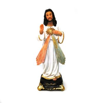 13cm Divine Mercy Jesus statue figurine 