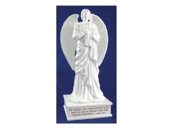 Ministering spirit angel resin statue ornament figurine 18cm Heb 1:14