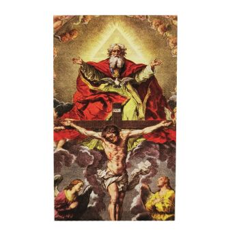 The Glory Be prayer card 9cm wallet size Christian