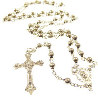 Unique rosary beads