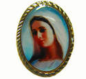 Queen of Peace pin