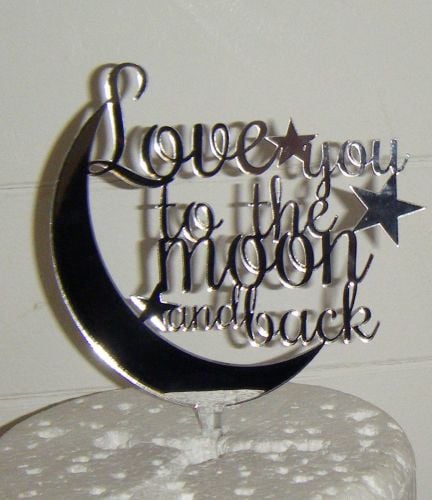Free Free 226 Love You To The Moon And Back Cake Topper Svg SVG PNG EPS DXF File