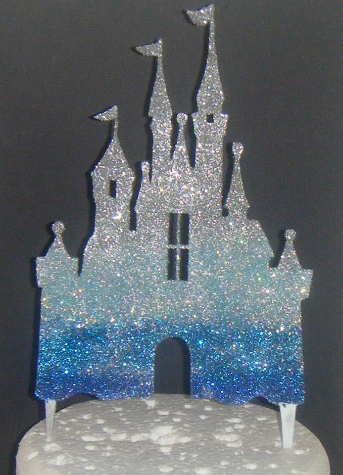 Castle Topper Silhouette Cake Topper