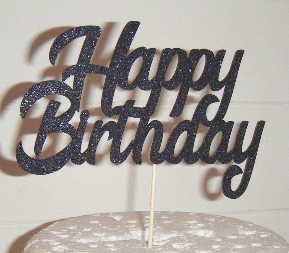 Happy Birthday Cake Topper 6