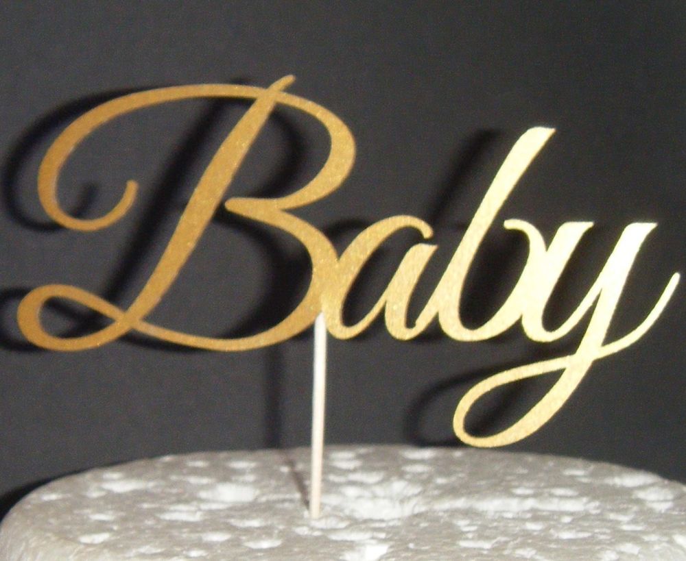 Baby Shower Cake topper