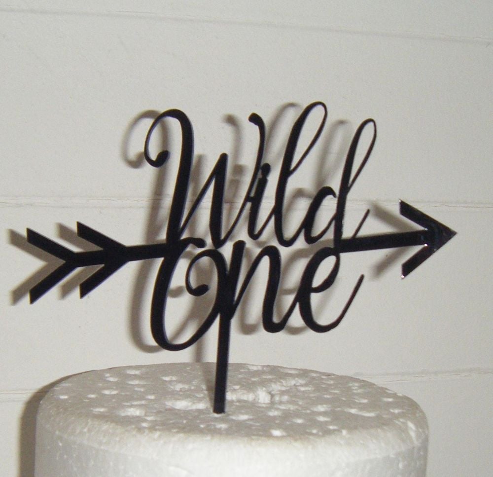 Wild one Cake Topper