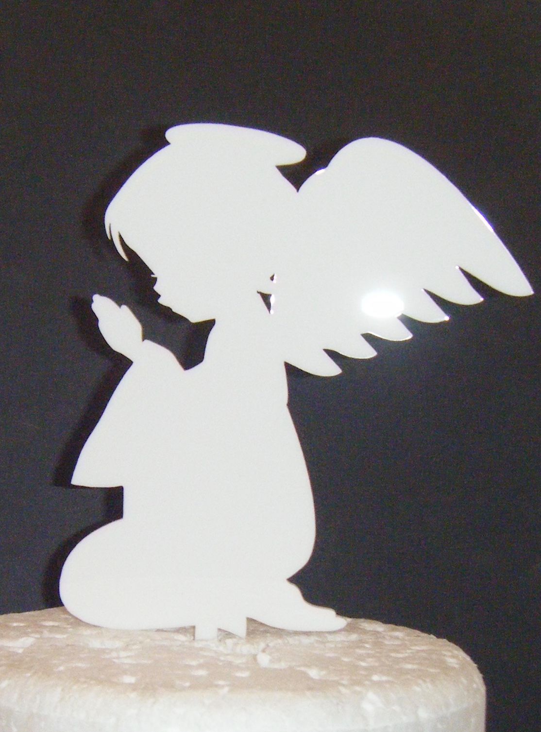 Angel child Praying Cake topper