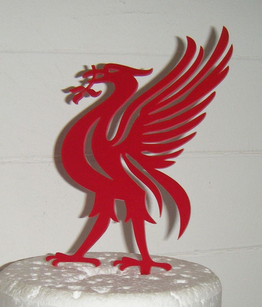 Liverbird Liverpool Lasercut Cake Topper