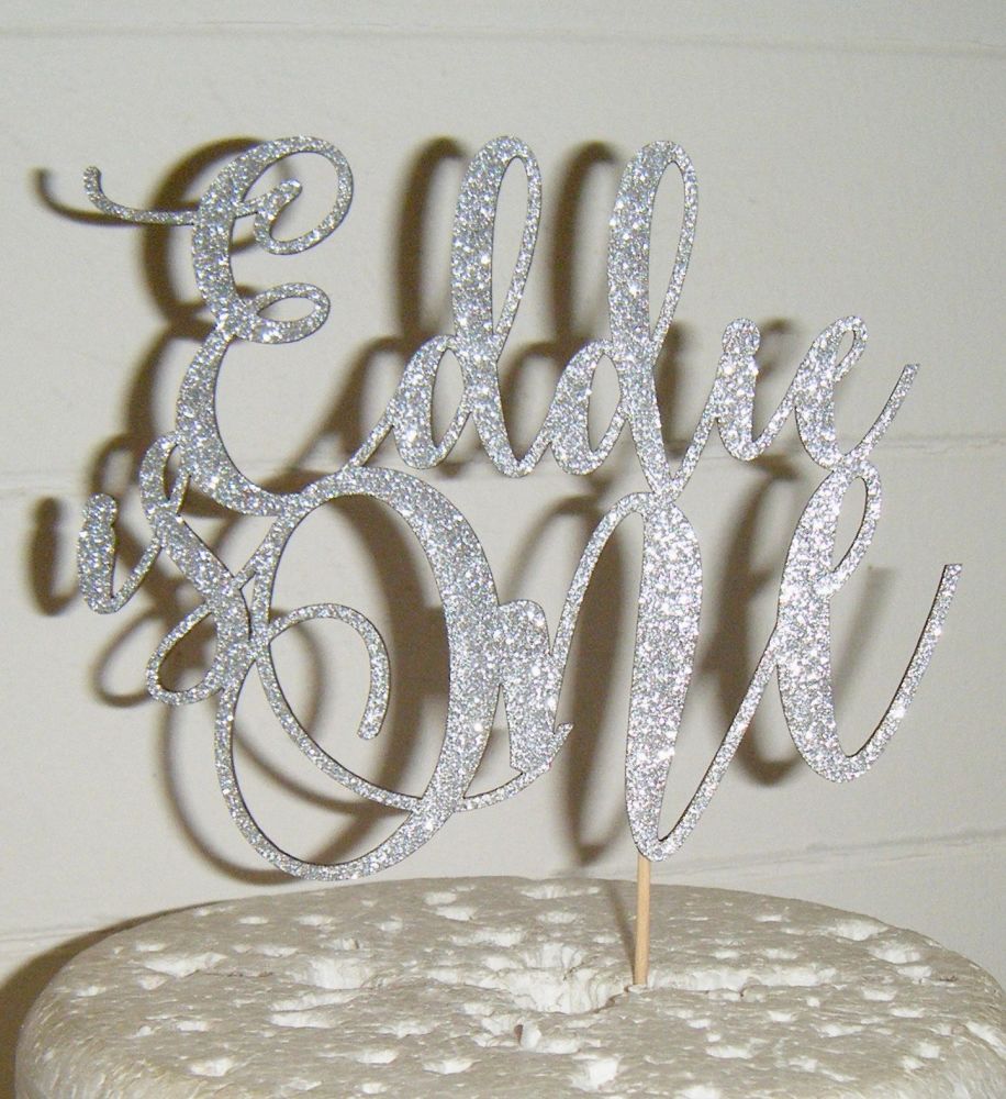 Name is One Cake topper