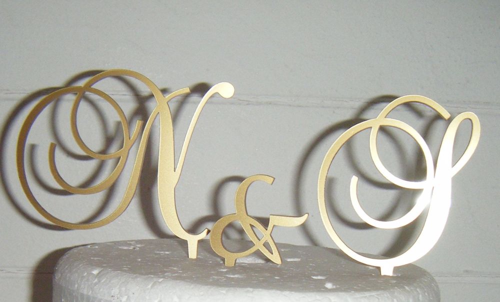 Brock Initials Letters Topper