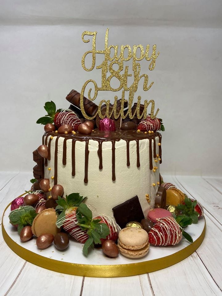 Happy Age Name Birthday Cake Topper Happy Age Name Birthday Cake Topper