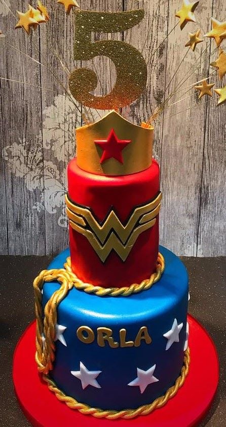 5 Cake Topper (Sold design Exactly as shown)