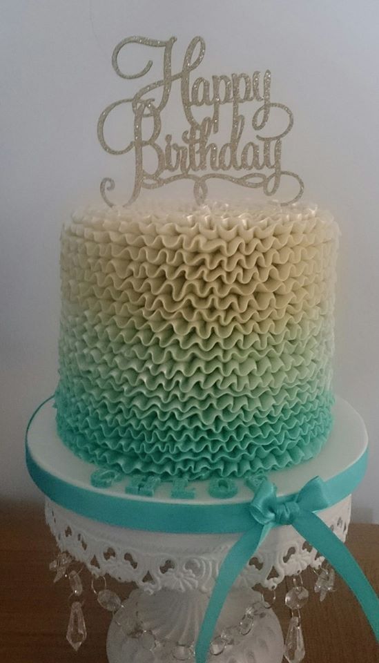 Happy Birthday Cake Topper 3