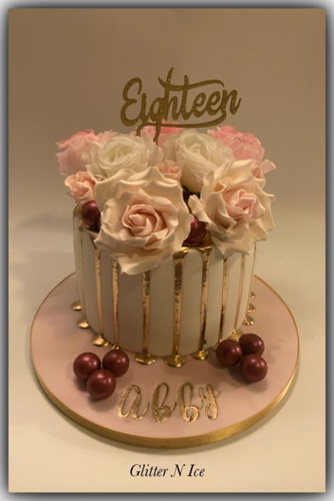 Eighteen Cake Topper 4 (Sold design Exactly as shown)