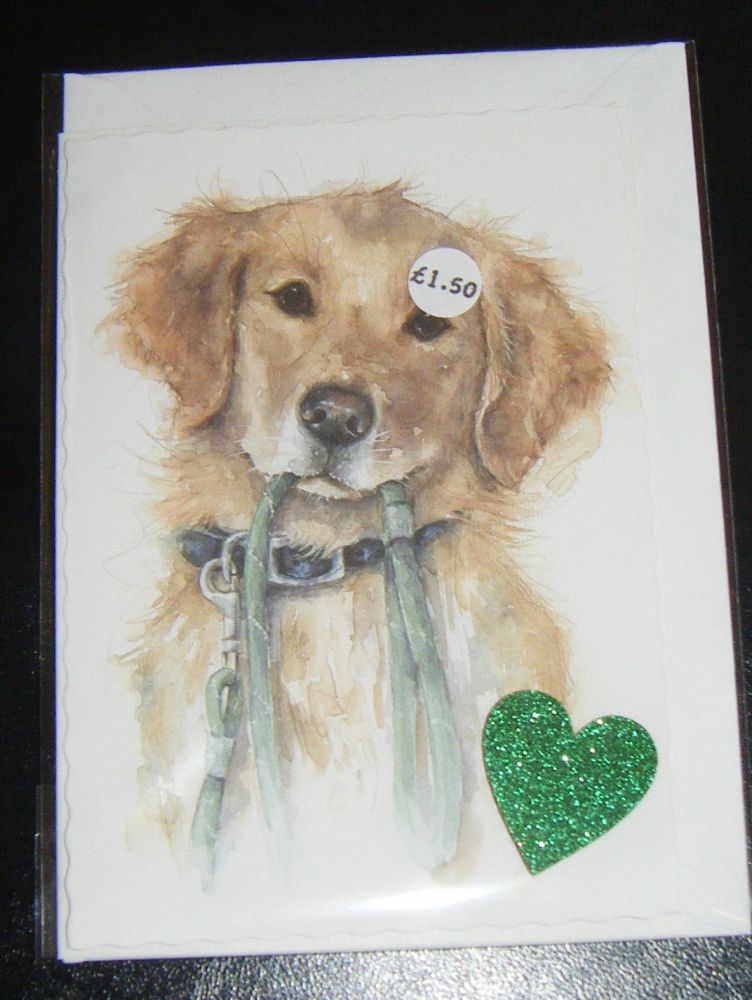 Labrador - Dog Greeting Card Blank Inside