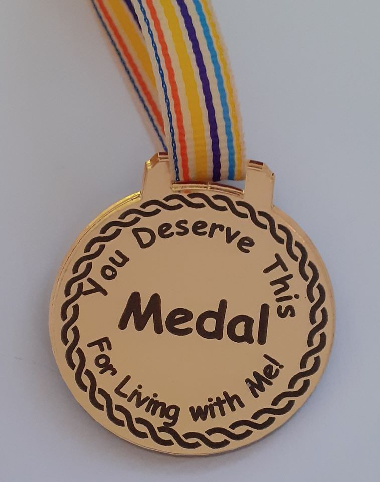 Lockdown Laser Engraved Acrylic Medal Hero, Home Schooling, etc