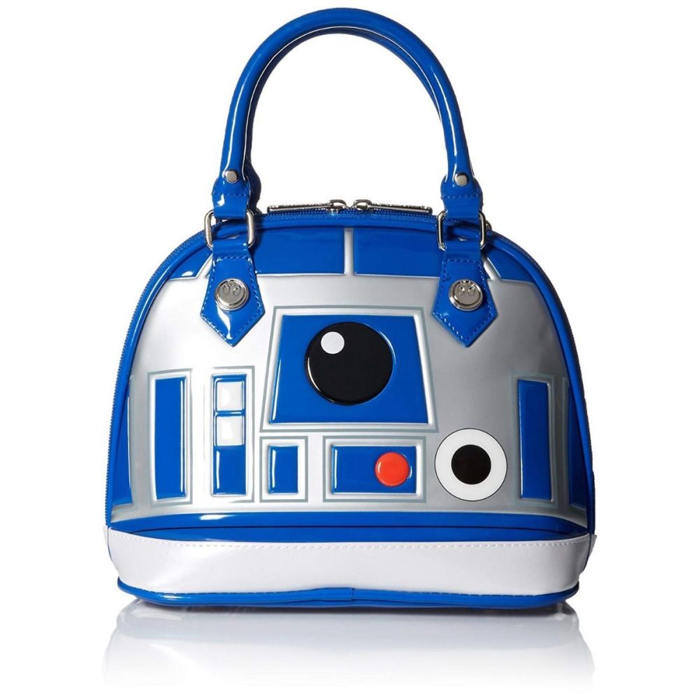 Official Loungefly x Star Wars BB-8 Patent Dome Bag Handbag 