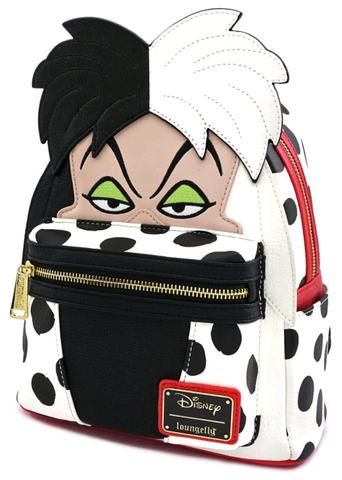 Loungefly 101 Dalmations Cruella Disney Mini Backpack  Bag 