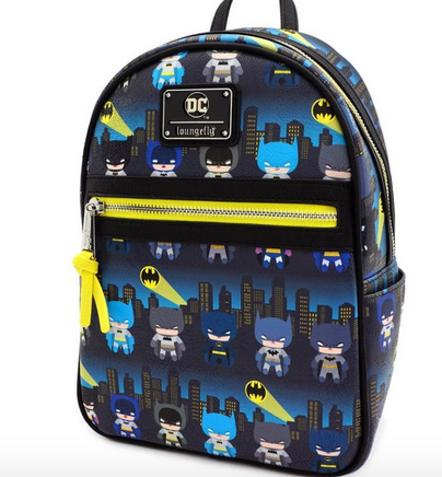 Batman 80th Anniversary Chibi Loungefly X DC Comics Mini Backpack