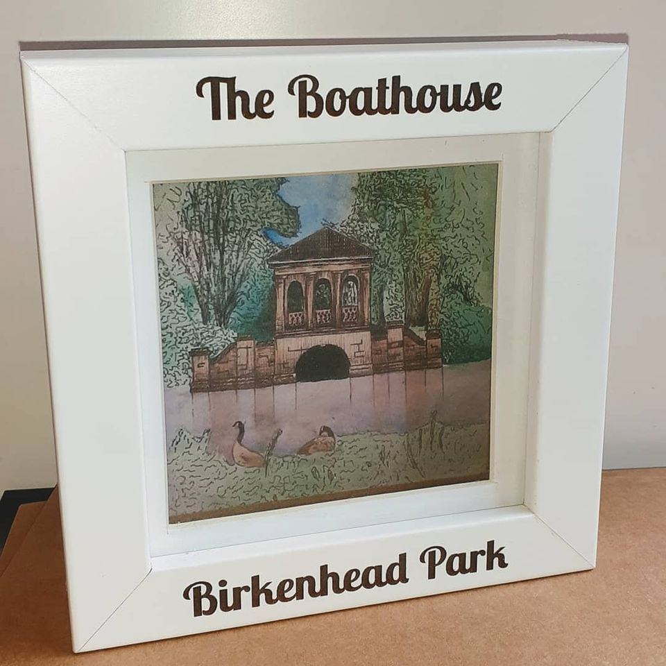 Boathouse - Mini Frame - Birkenhead Park