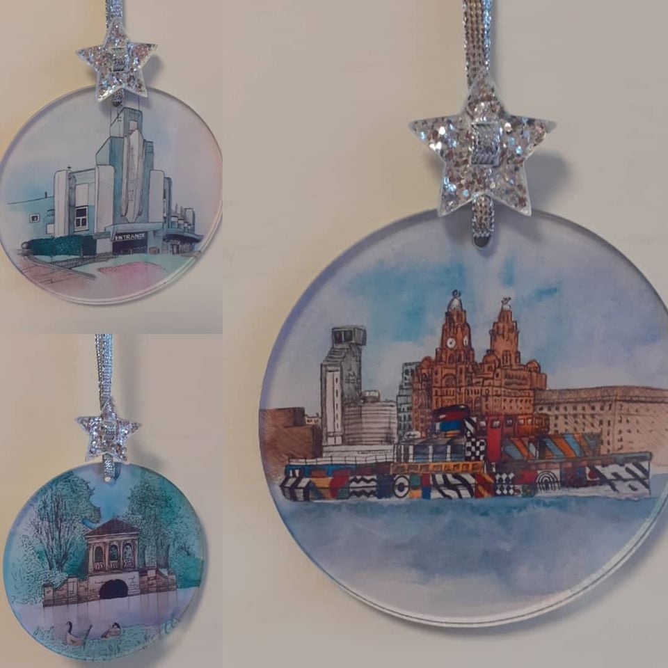 Christmas Tree Bauble Decoration - Any Picture or Photograph
