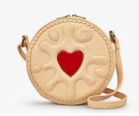 Jammie Dodger Biscuit Leather Across Body Bag - Yoshi