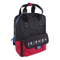 Friends Logo Backpack Nylon Canvas Bag