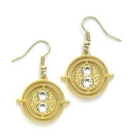 Harry Potter Time Turner Earrings Gold Plated