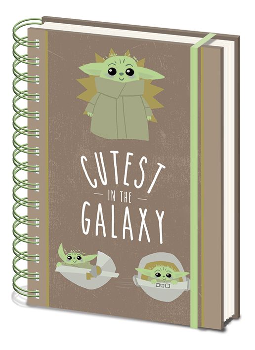 Star Wars A5 Notebook - The Mandalorian - Cutest In The Galaxy