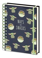 Star Wars A5 Notebook - The Mandalorian - Snacks and Naps