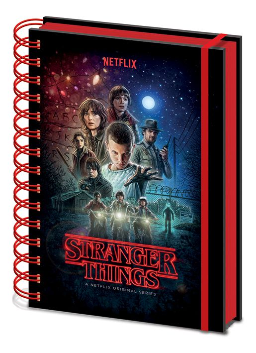 Stranger Things A5 Notebook 