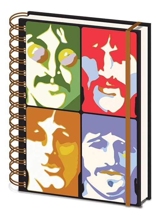 Beatles Faces A5 Notebook 