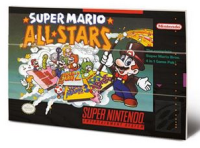Super Nintendo All Stars Wooden Panel Wall Art