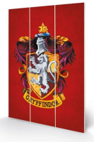 Gryffindor - Harry Potter - Wooden Panel Wall Art