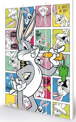 Bugs Bunny - Wooden Panel Wall Art