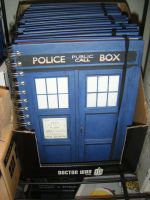 Dr Who  A5 Notebook - Tardis