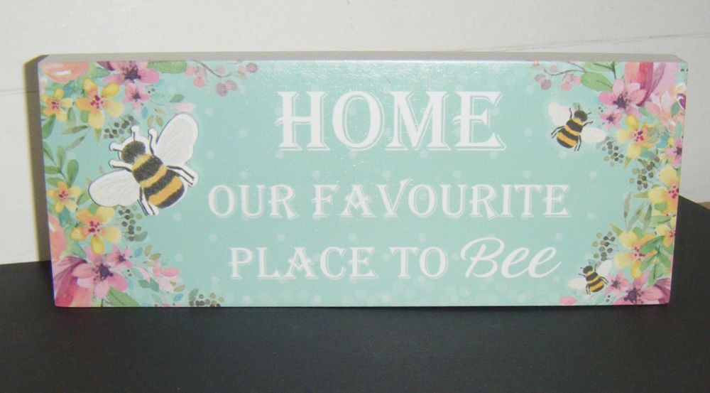 Home Our Favourite Place To Bee - Freestanding Block 