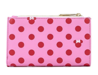 Disney by Loungefly Wallet Minnie Mouse Pink Polka Dots 